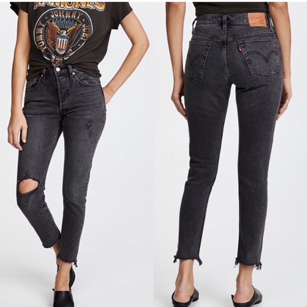 Levi’s 501 Skinny Black Jeans